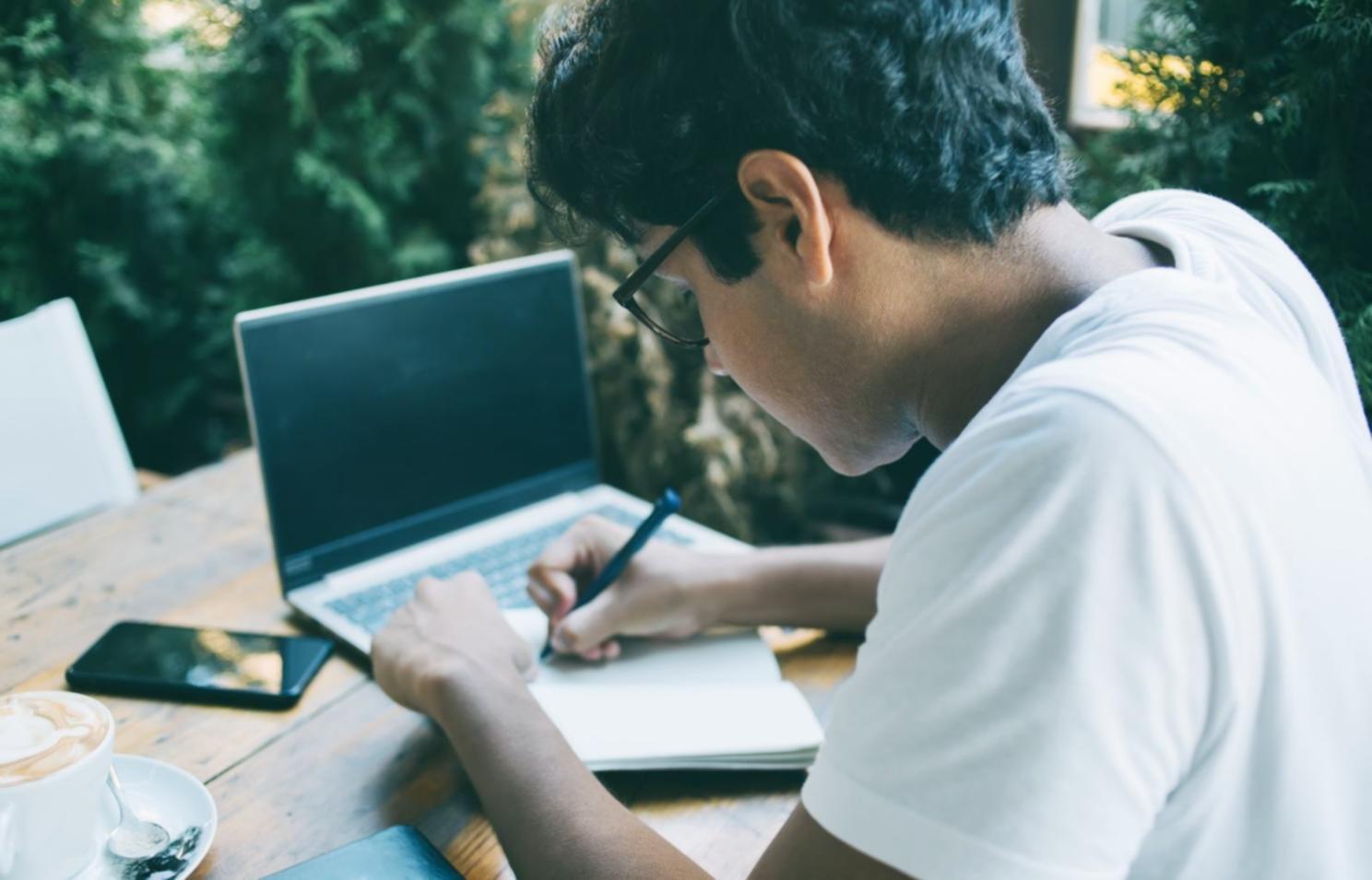 Workshop session showing SEO tools and analysis